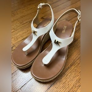 Michael Kors wedge sandals size 7